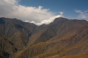view of mountains