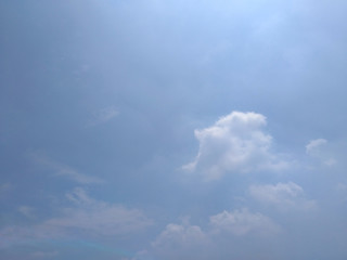 Sky on the afternoon