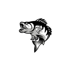 Vintage Fishing Logo Image