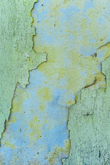 Obraz premium dampness wall texture background, old concrete surface detail, peeling paint cement surface, dirty concrete structure, close up abandoned building grunge texture