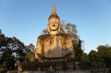 Fototapeta premium NONG KHAI, THAILAND, JANUARY 27, 2019 - Sala Keo Kou Temple, Nong Khai, Thailand, Asia