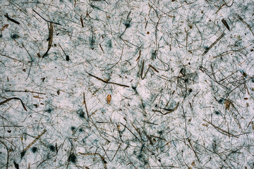 Abstract grey texture and background for design. Close up of abstract grey texture made with recycled paper. 