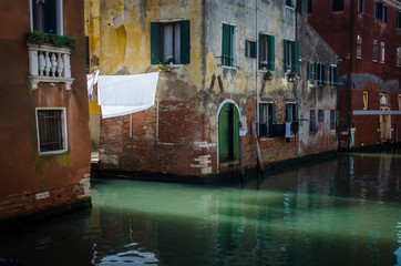 Il bucato steso al sole a Venezia
