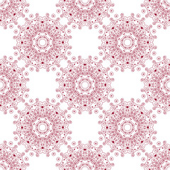 Seamless pattern or forged elements. Modern style for wallpaper, wrapping, fabric, background, apparel, other print production.