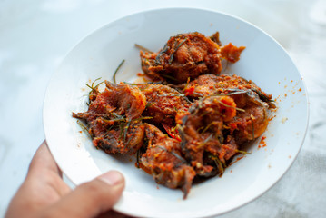 Thai Food Crispy Fish with Chilli Sauce