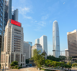 Fototapeta premium Hong Kong Central Downtown district, China