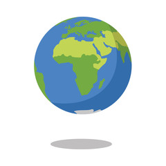 Planet Earth Vector of Africa