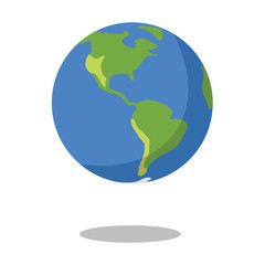 Planet Earth Vector America