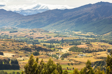 Naklejka premium Landscape scenery in south New Zealand