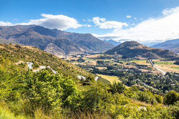 Naklejka premium Landscape scenery in south New Zealand