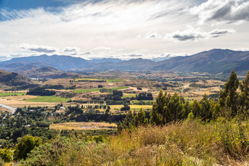 Obraz premium Landscape scenery in south New Zealand