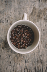 roasted arabica coffee beans