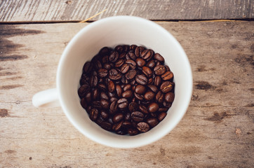 roasted arabica coffee beans