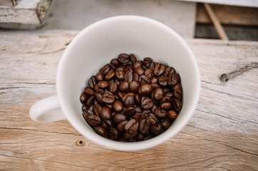 roasted arabica coffee beans