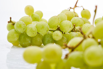 Weintrauben gr&uuml;n Obst