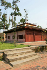 Buddhist temple in hue (vietnam)