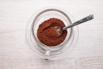 strong espresso coffee