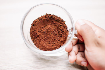 strong espresso coffee
