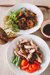 Thai-Style Grilled Steak With Dry Chili Dipping Sauce