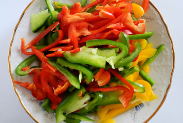 colorful sweet pepper