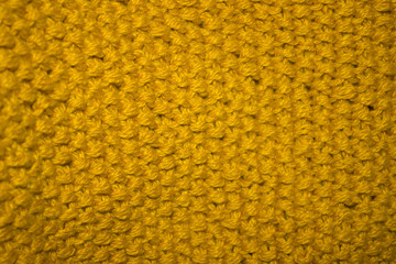  Handmade knitwear, closeup.