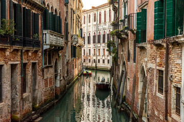 Italy, Venice, typical canal