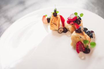 Pastry plating 2