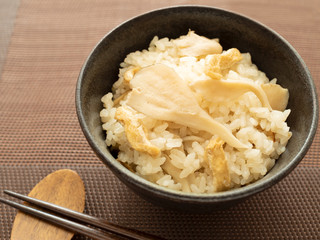 舞茸の炊き込みご飯