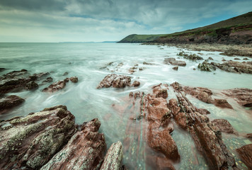 Rocks at Manorbier, Pembrokeshire