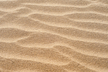 Fototapeta na wymiar Wavy sand texture and background 