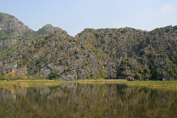 Countryside around Tam Coc in North Vietnam