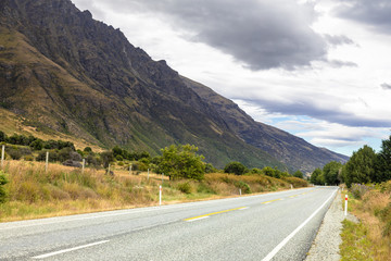 lake Wakatipu, New Zealand south island