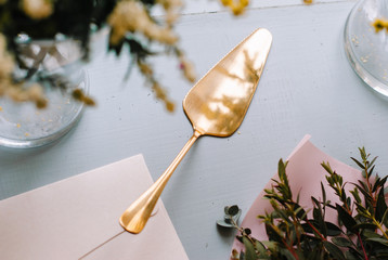 autumn leaves on wooden background