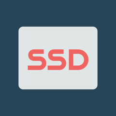 Silhouette icon SSD