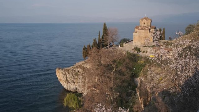 St Jovan church at Ohrid lake