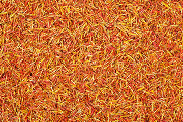 Dried saffron background