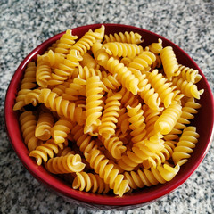 Fusilli in a bowl 3
