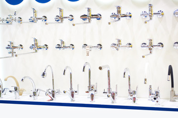 Water taps in store