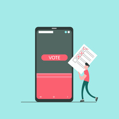 Concept of online voting