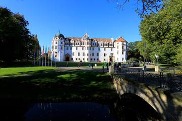 Fototapeta premium Castle, Residenz castle, Celle, Lower Saxony, Germany, Europe