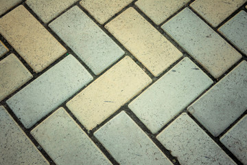 Outdoor flooring stone blocks