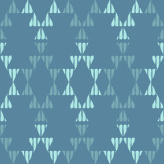 Ethnic boho seamless pattern. Embroidery on fabric. Patchwork texture. Weaving. Traditional ornament. Tribal pattern. Folk motif. Can be used for wallpaper, textile, invitation card, wrapping, web pag