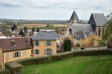 Fototapeta na wymiar Eglise Saint-Acceul d'Ecouen, France