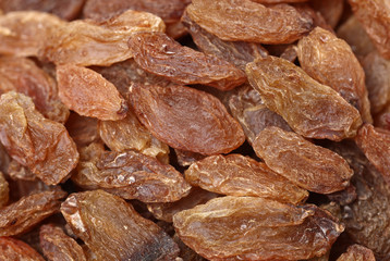 green raisin stacked together background