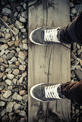 Shoes, boots, legs, background