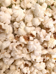 Popcorn close up.