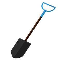 shovel isolated on white background