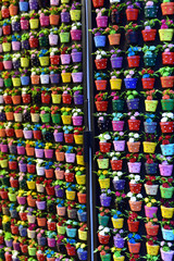 Colourful fridge magnets in Cordoba souvenir shop, Spain