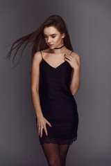 Naklejka premium Beauty portrait of female