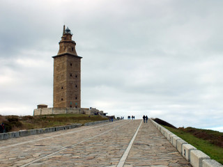 Torre de Hércules en La Coruña